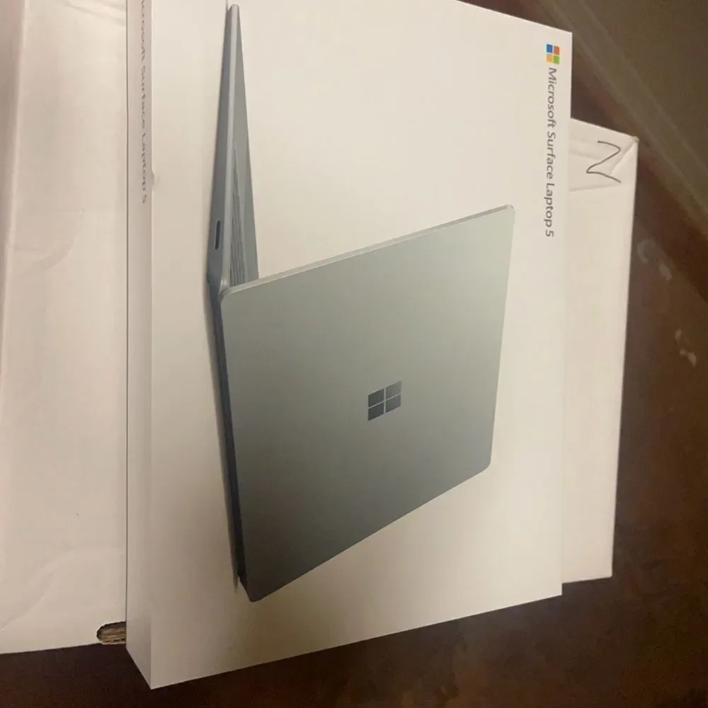 Microsoft Surface Laptop 5 BOX ONLY – Original Packaging Mint Green